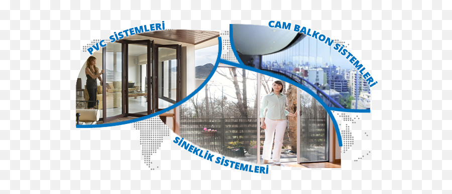 modern Sürme Cam Balkon Küpeşte Balkon Sistemleri Hareketli Sistemler sistemi